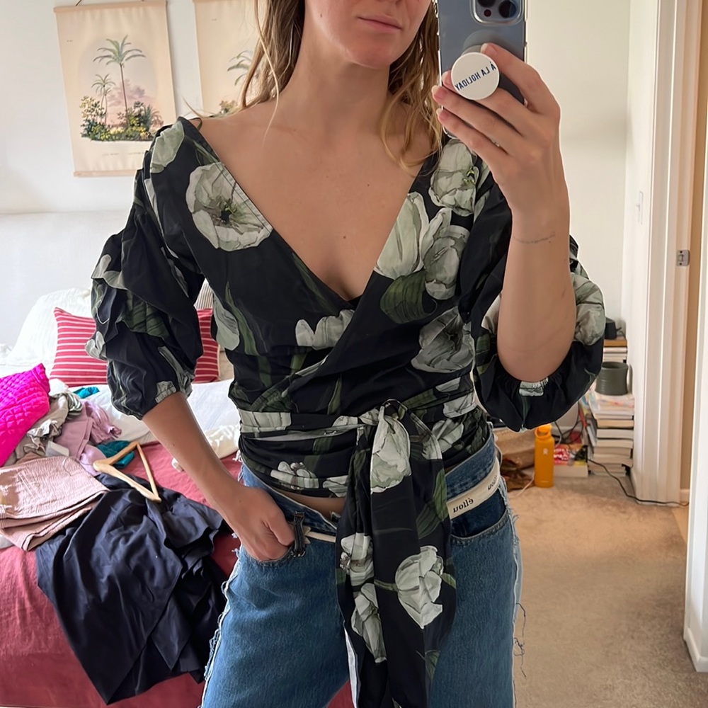 MLM Label Salo Wrap Top